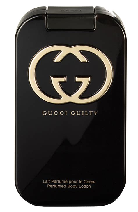 gucci guilty body lotion.